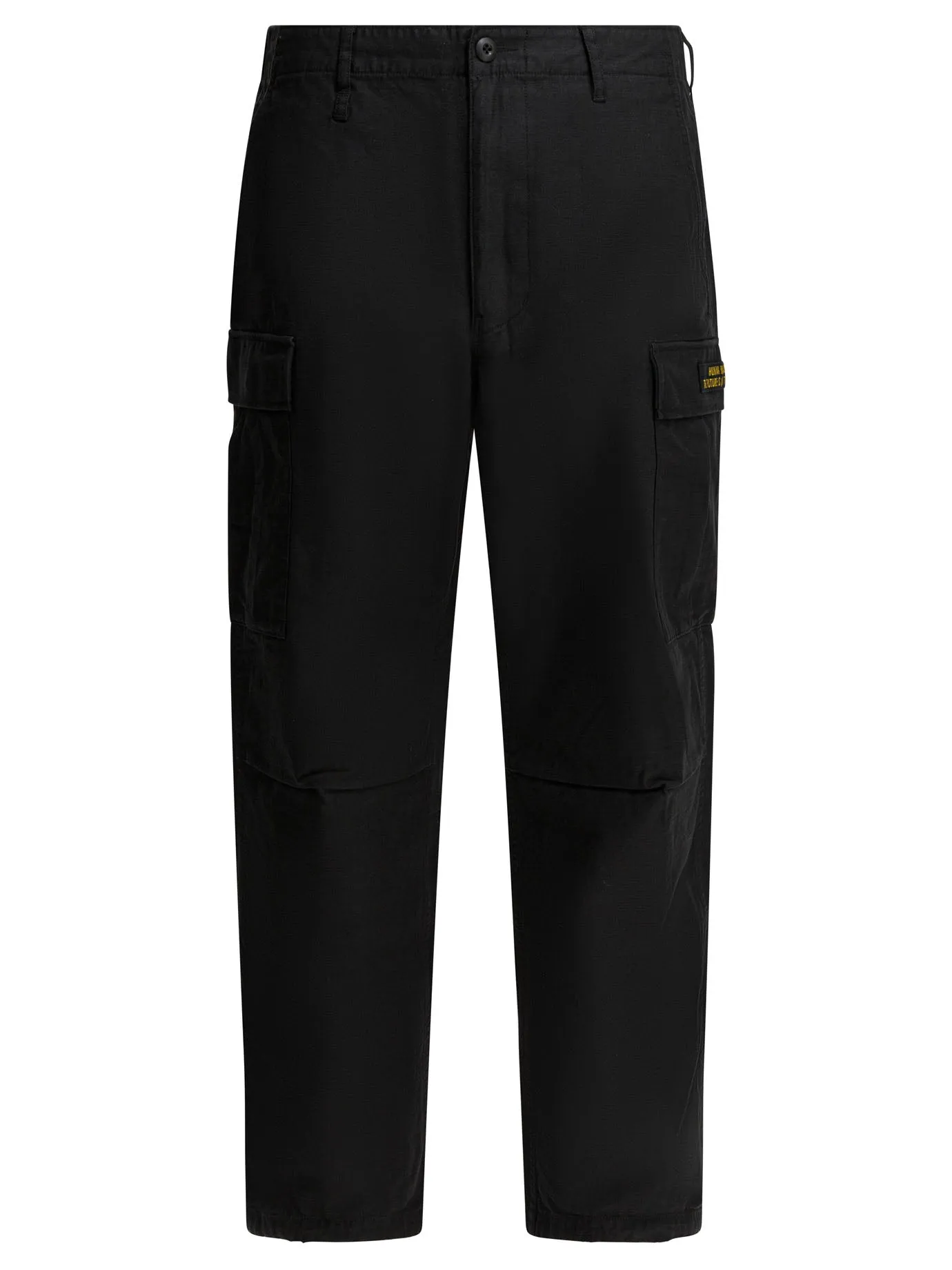 Cotton Cargo Pants Trousers Black sold by Wanan Luxury