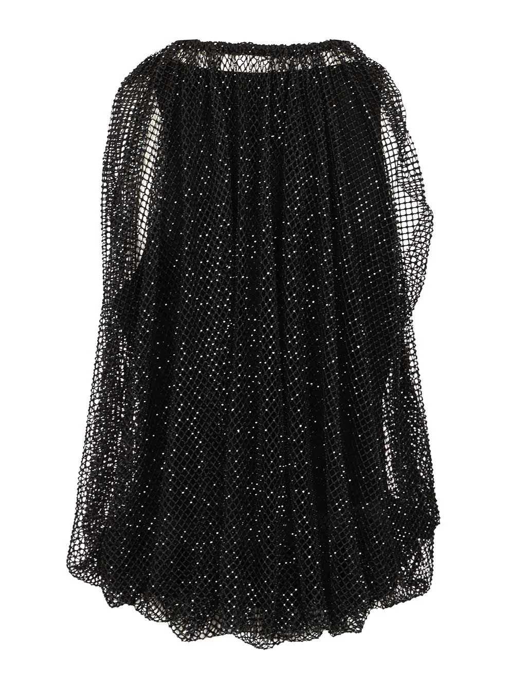Mesh Top With Crystals Tops Black sold by Wanan Luxury product image thumbnail 2