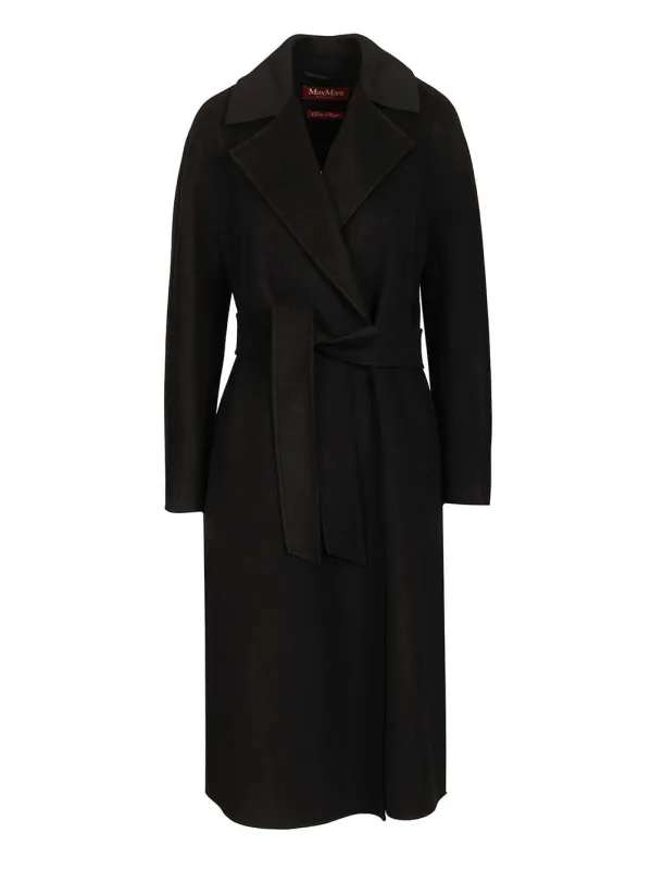 Dressing Gown Coat Coats Black made by MaxMara