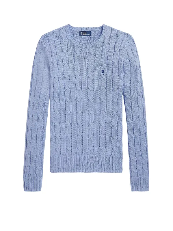 Cotton Sweater With Embroidered Logo On The Front sold by Wanan Luxury