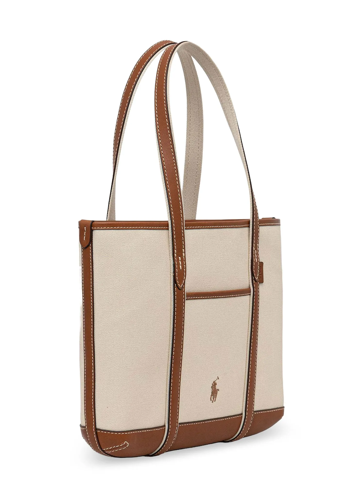 Canvas Shoulder Bag With Embroidered Logo On The Front sold by Wanan Luxury product image thumbnail 3