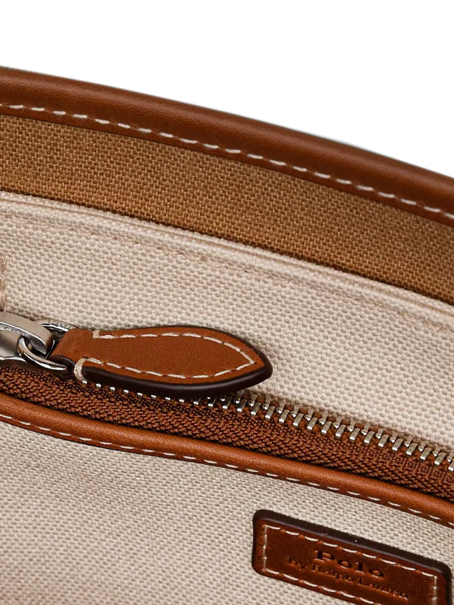 Canvas Shoulder Bag With Embroidered Logo On The Front sold by Wanan Luxury product image thumbnail 4