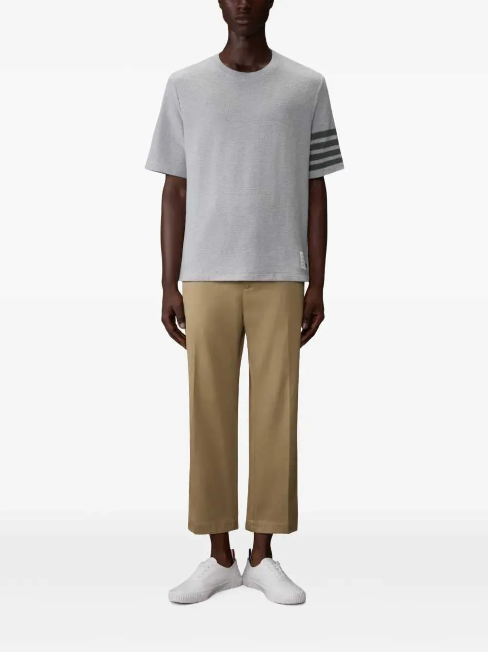 T-Shirt With 4-Stripe Detail sold by Wanan Luxury product image thumbnail 2