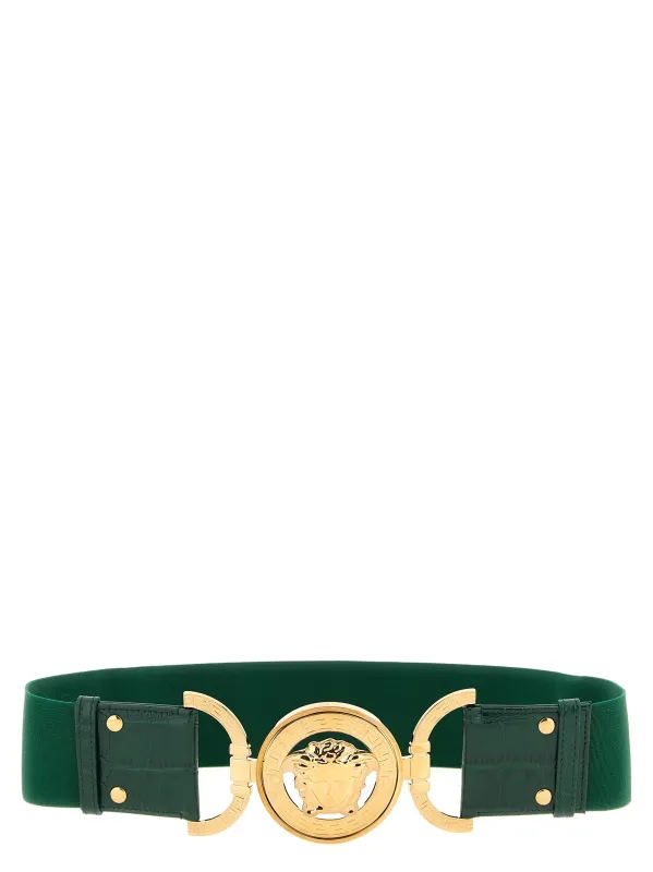 Medusa Belts Green sold by Wanan Luxury