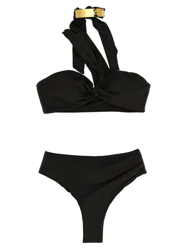 Jewel Bikini Beachwear Black made by Wanan Luxury