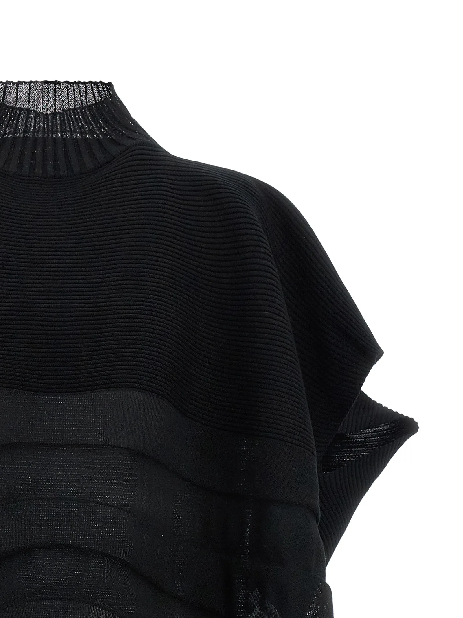 Moving Knit Tops Black sold by Wanan Luxury product image thumbnail 3