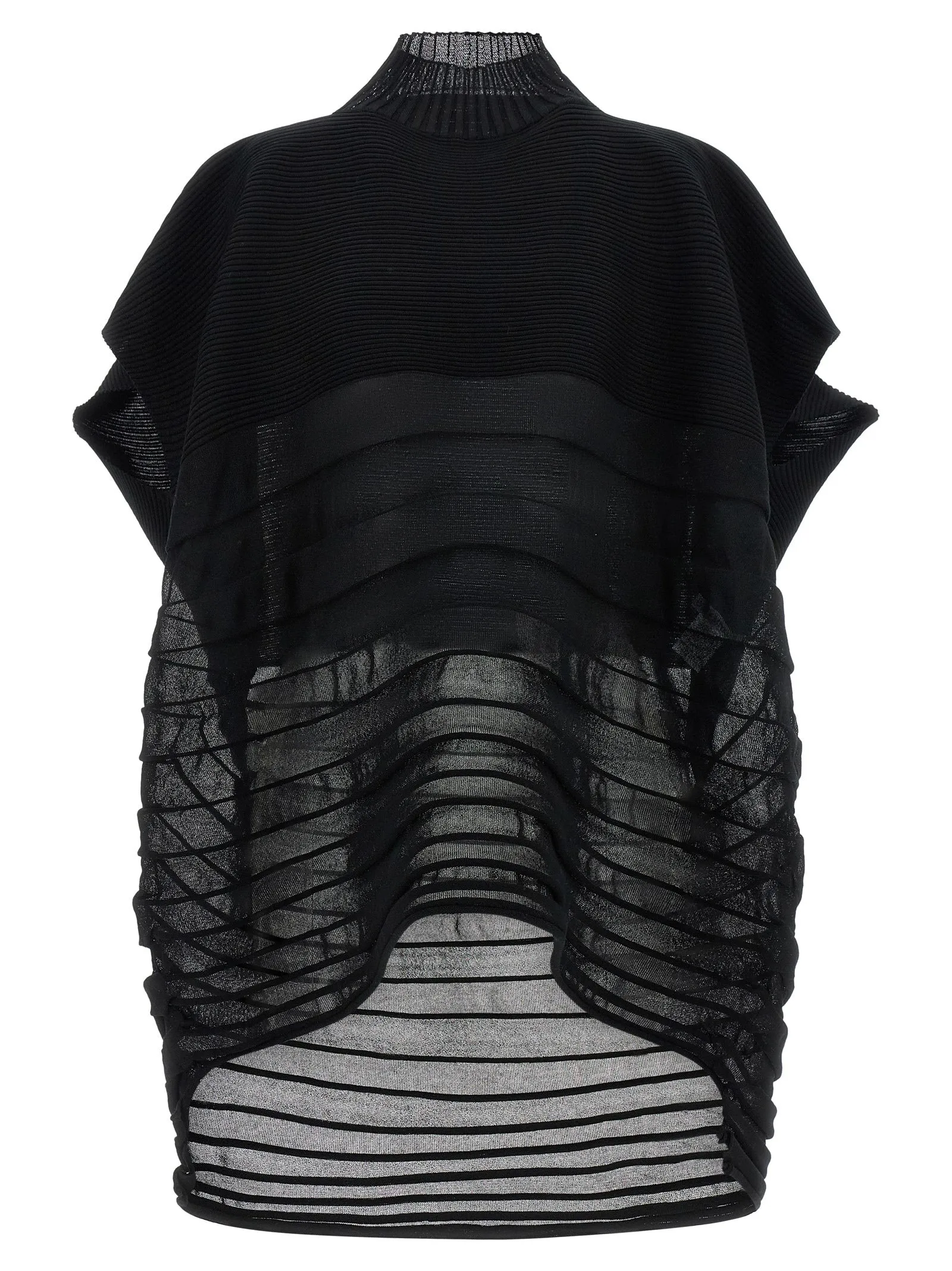 Moving Knit Tops Black sold by Wanan Luxury