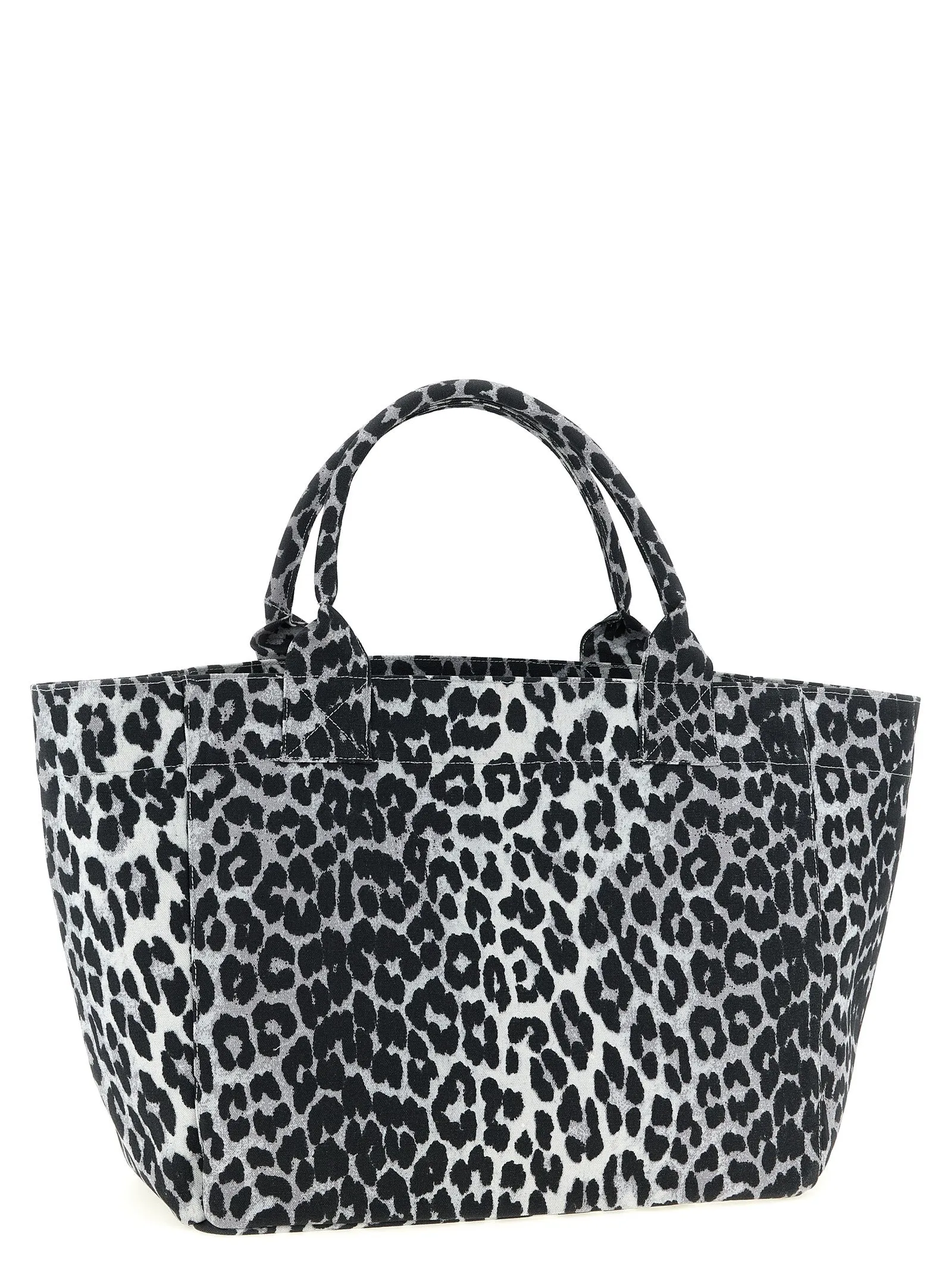 Leopard Medium Tote Tote Bag Gray sold by Wanan Luxury product image thumbnail 2