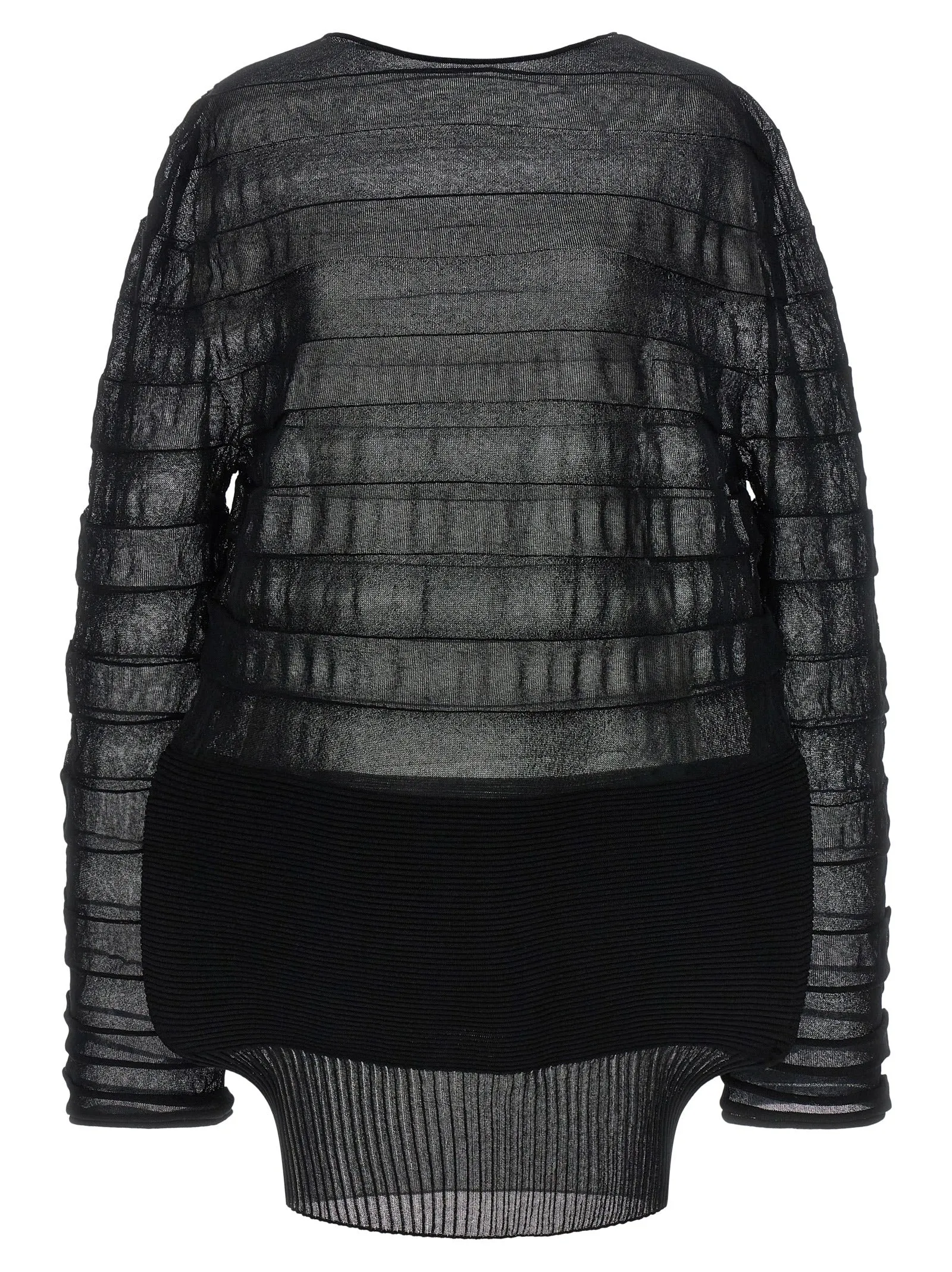Moving Knit Tops Black sold by Wanan Luxury