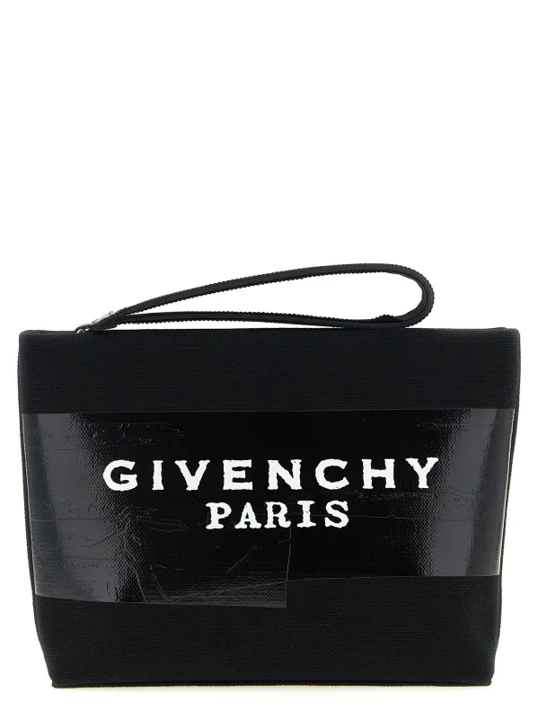 Givenchy Tape Clutch Black sold by Wanan Luxury