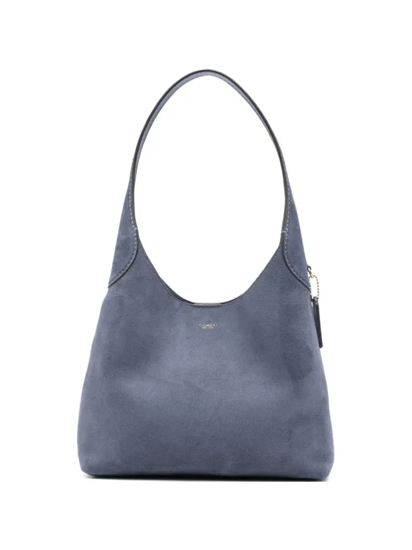 Brooklyn 28 Suede Leather Shoulder Bag sold by Wanan Luxury