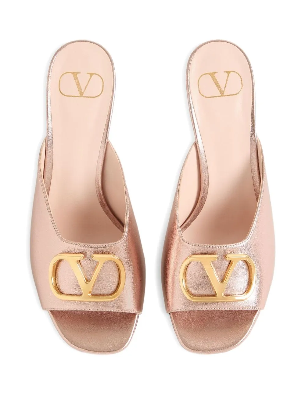 Vlogo Signature Leather Mules sold by Wanan Luxury product image thumbnail 3
