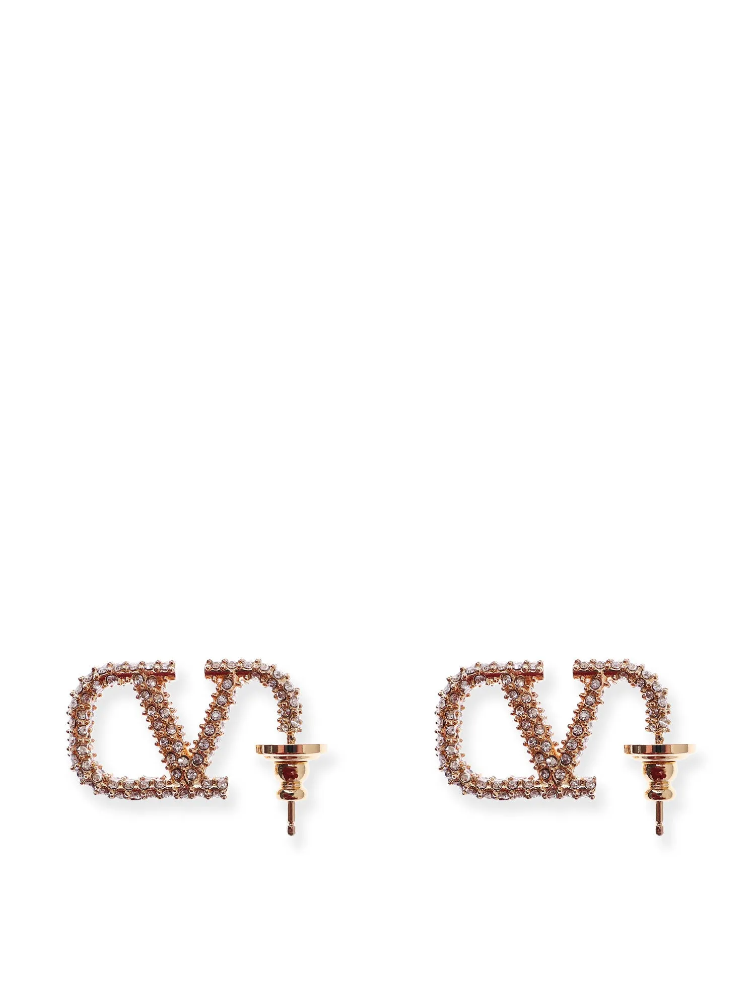 Vlogo Signature Earrings With Swarovski® Crystals sold by Wanan Luxury