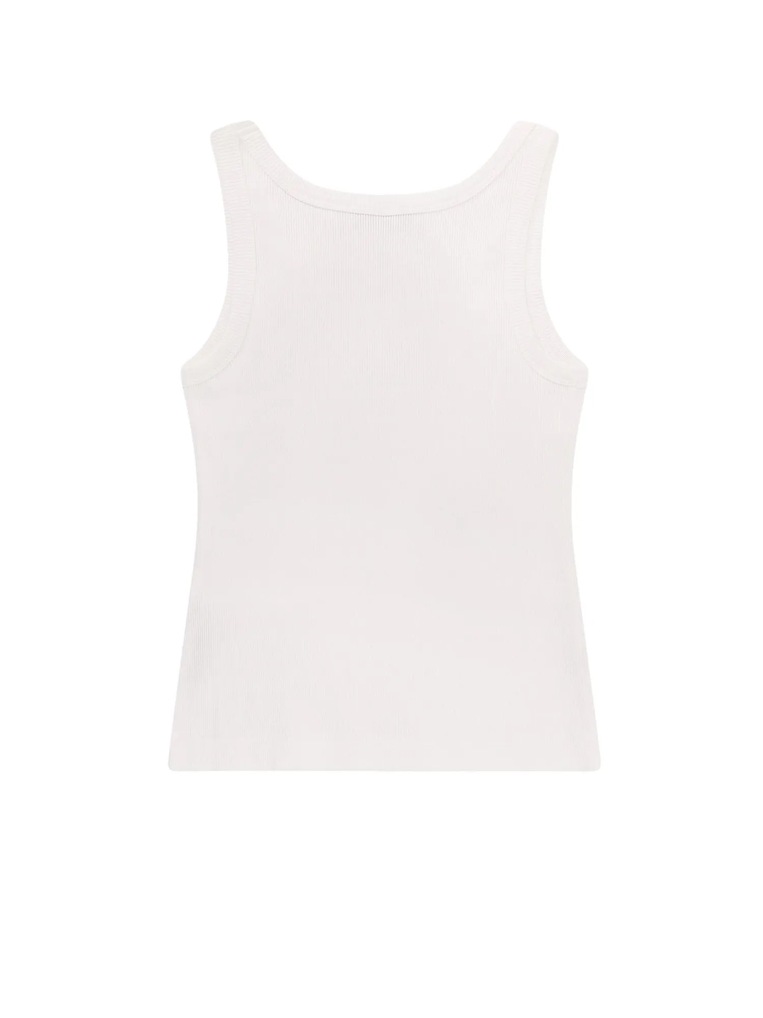 Ribbed Cotton Tank Top sold by Wanan Luxury product image thumbnail 2