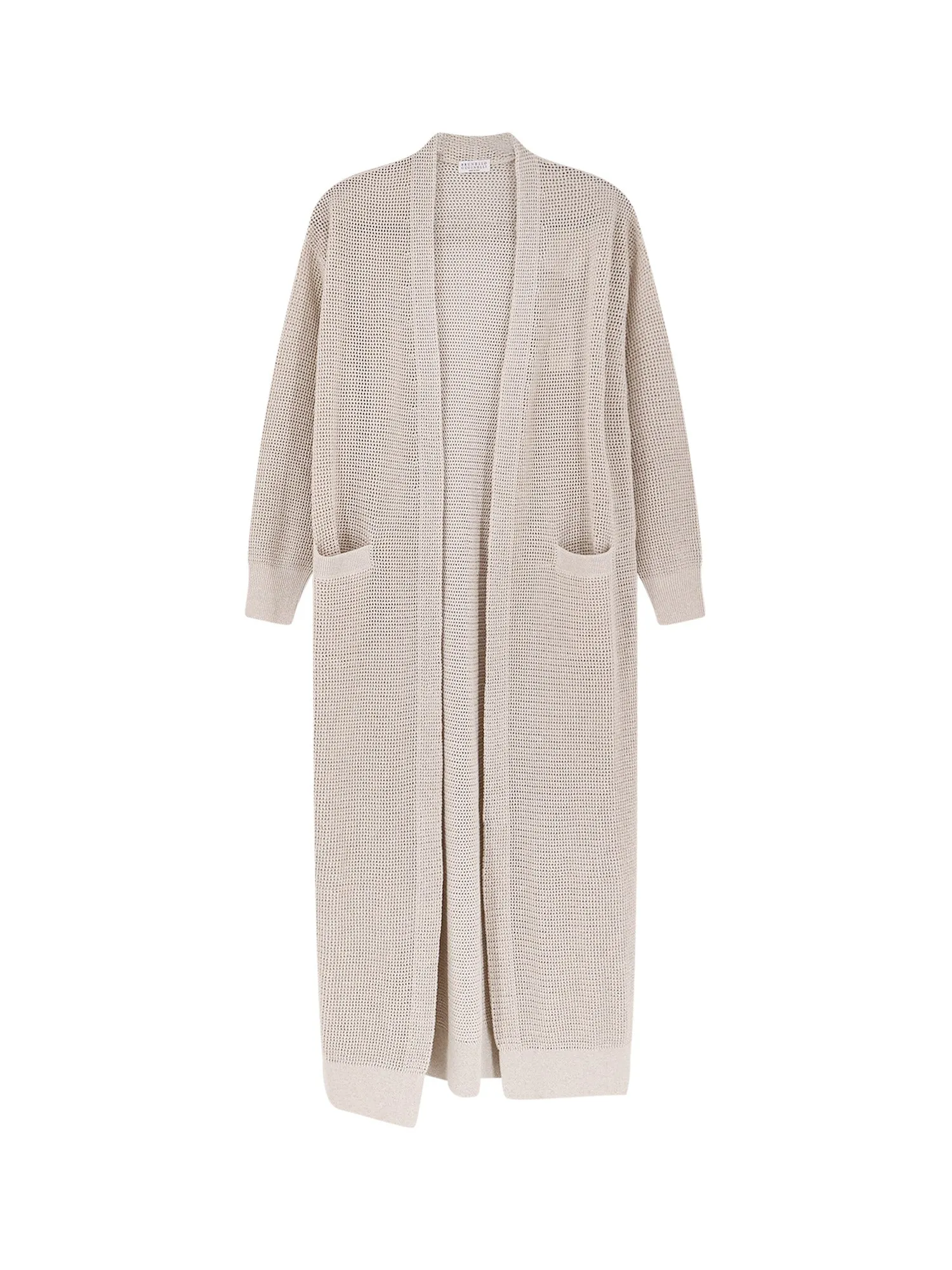 Cotton And Viscose Long Cardigan sold by Wanan Luxury