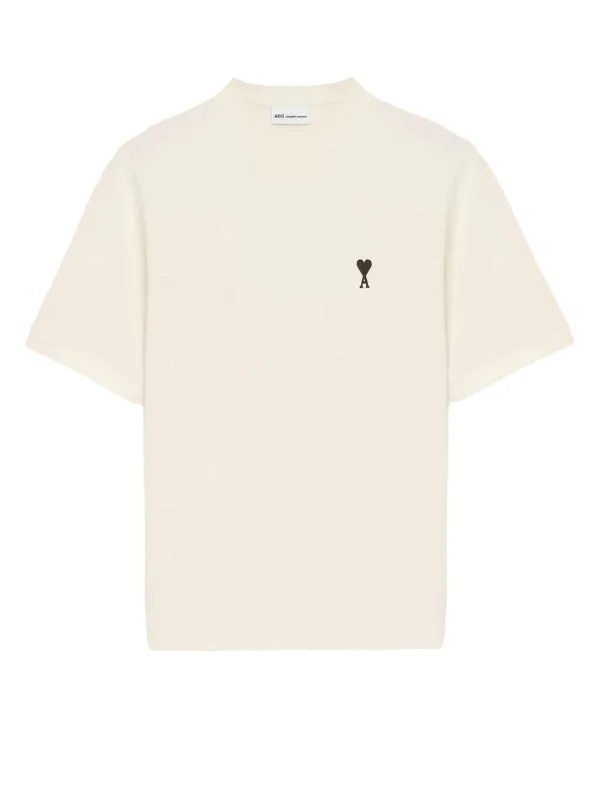 Cotton T-Shirt With Print On The Back made by Wanan Luxury