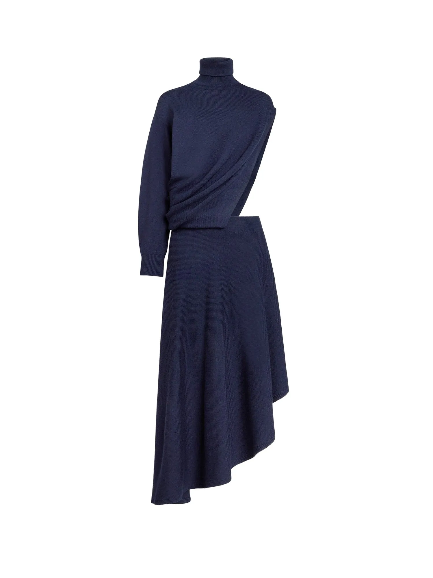 Cut-Out Virgin Wool Dress sold by Wanan Luxury