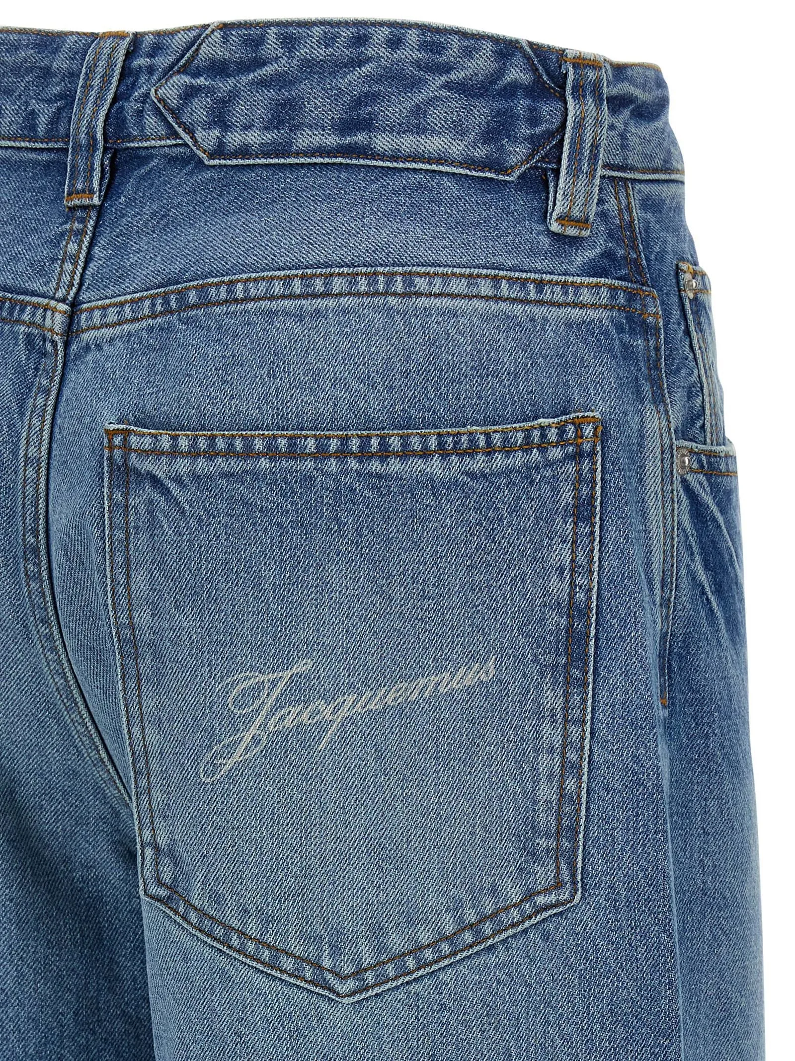 Le De-NîMes Large Jeans Light Blue sold by Wanan Luxury product image thumbnail 4