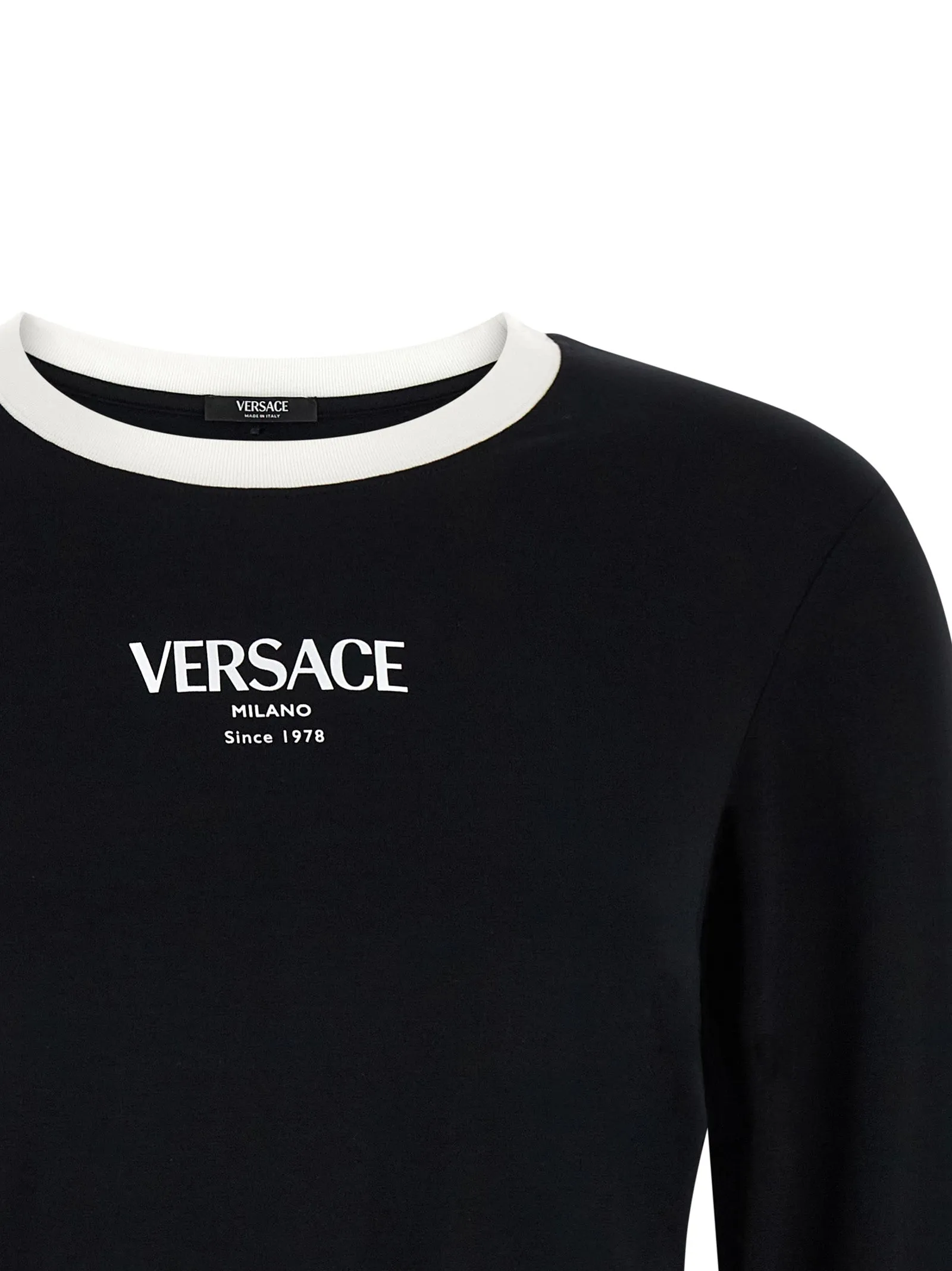 Versace Logo T-Shirt Black sold by Wanan Luxury product image thumbnail 3