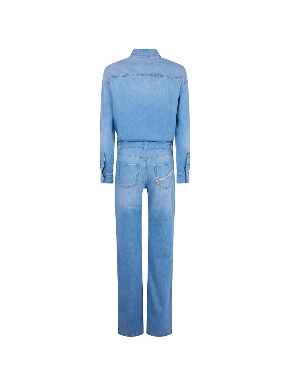 Denim Cotton Jumpsuit sold by Wanan Luxury product image thumbnail 3