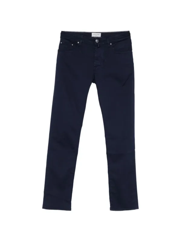 Slim Denim Cotton Jeans made by Wanan Luxury