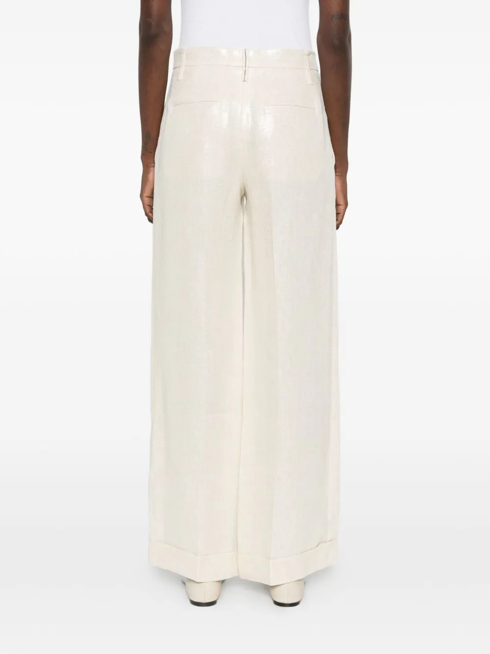 Linen Trousers sold by Wanan Luxury product image thumbnail 2