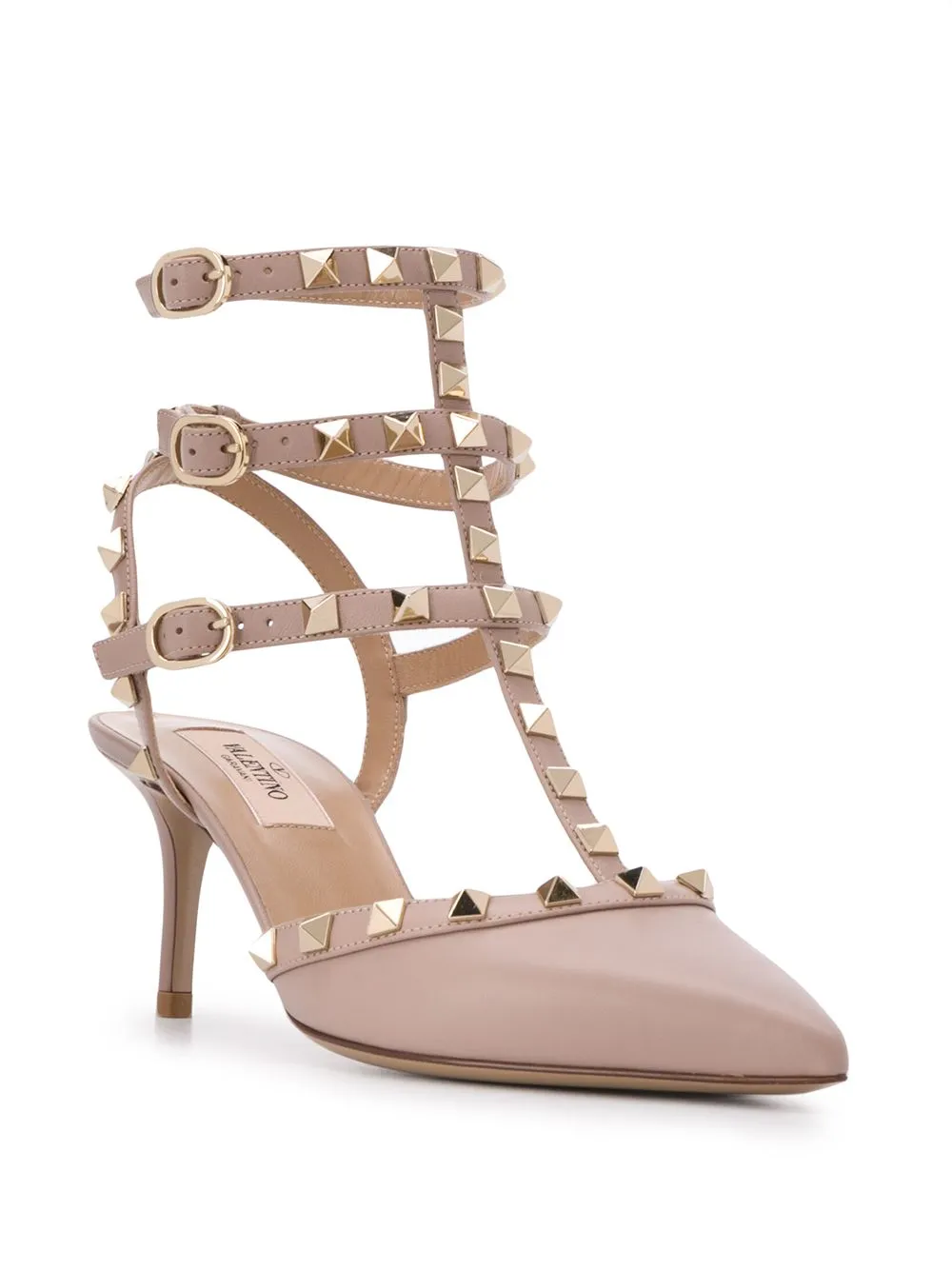 Rockstud Leather Pumps sold by Wanan Luxury product image thumbnail 4
