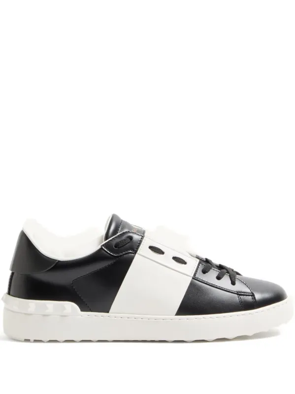 Open Leather Sneakers sold by Wanan Luxury