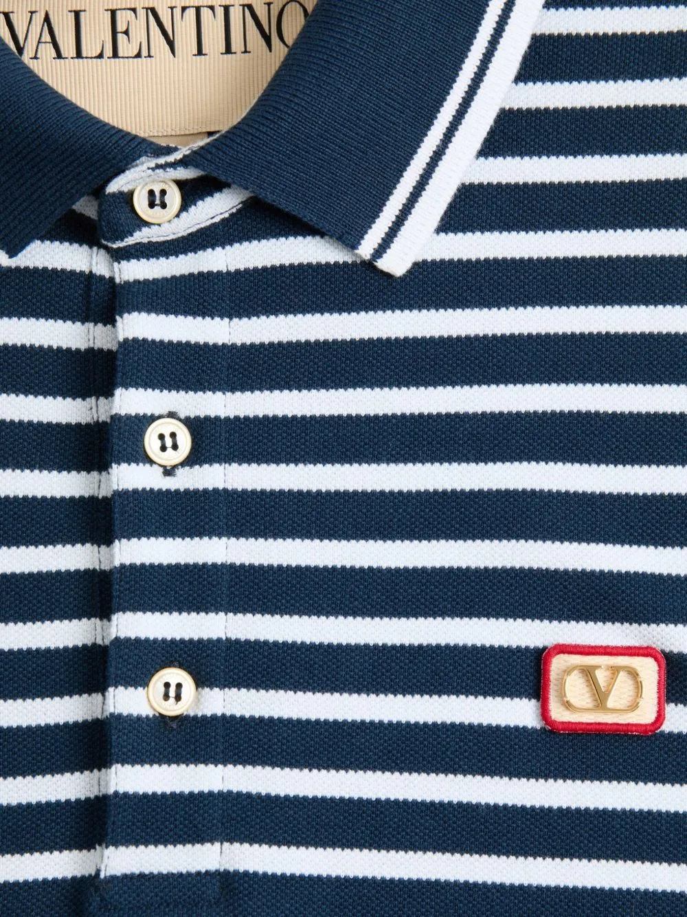 Vlogo Signature Piquet Cotton Polo Shirt sold by Wanan Luxury product image thumbnail 2