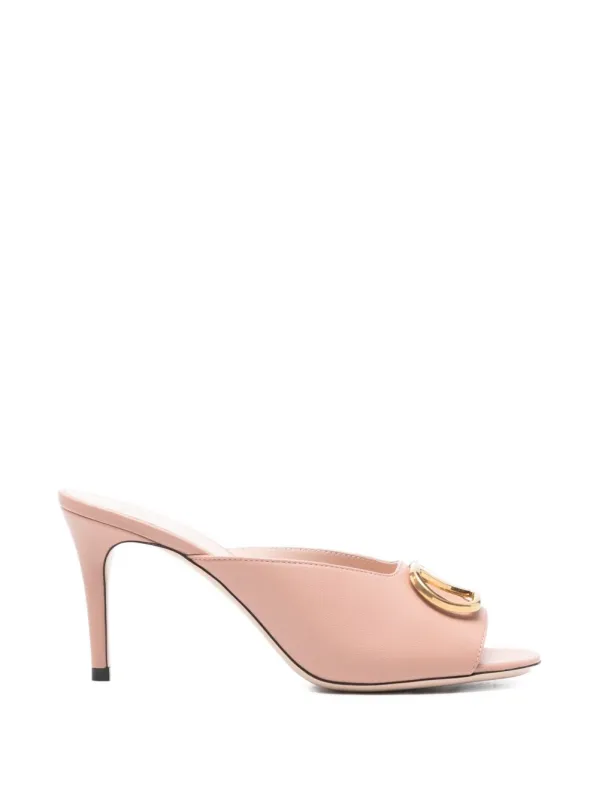 Vlogo Signature Leather Mules made by Valentino Garavani