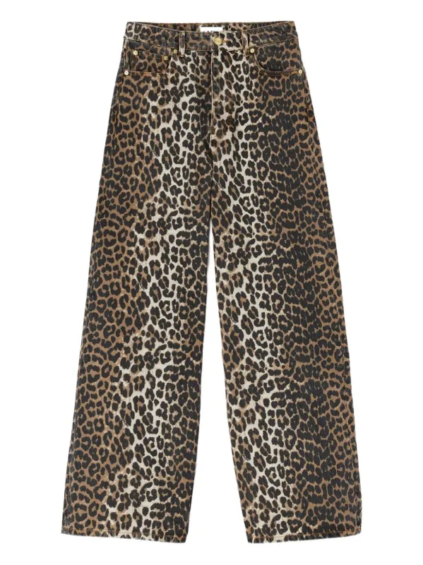 Organic Cotton Denim Jeans made by Ganni