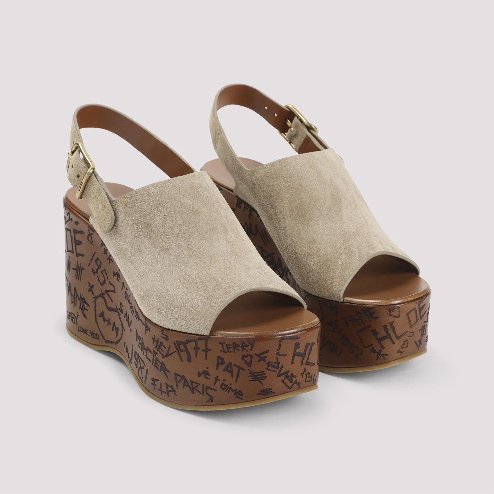 Sandals Nude & Neutrals sold by Wanan Luxury product image thumbnail 4