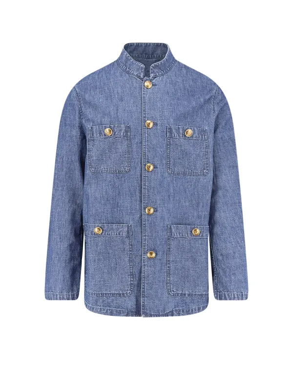 Valentino Denim Sahariana Jacket sold by Wanan Luxury