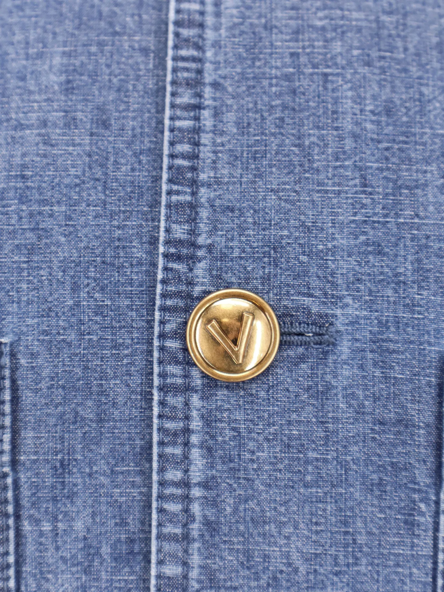 Valentino Denim Sahariana Jacket sold by Wanan Luxury product image thumbnail 3