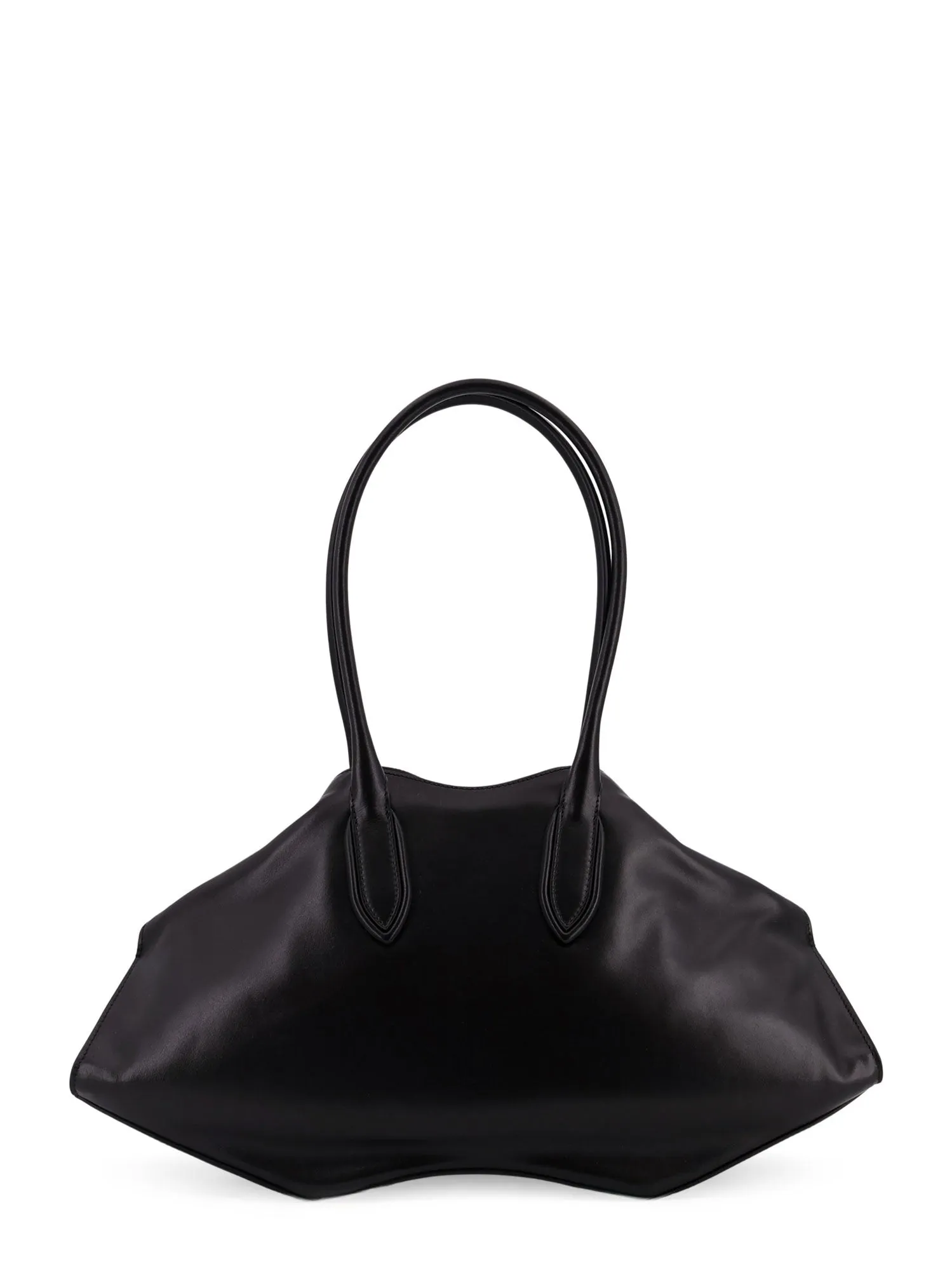 Manta Leather Shoulder Bag With All-Over Metal Details sold by Wanan Luxury product image thumbnail 2
