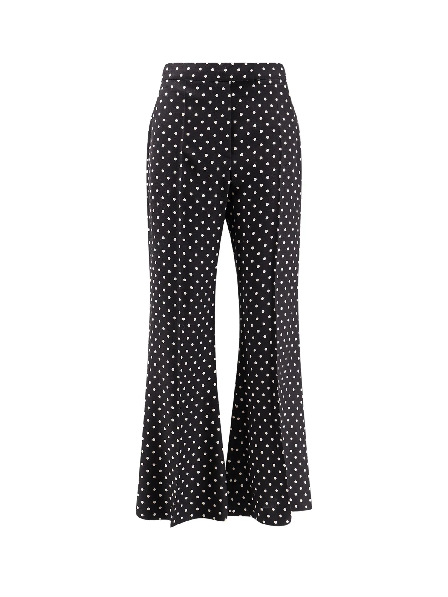 Polka-Dots Viscose Trousers sold by Wanan Luxury