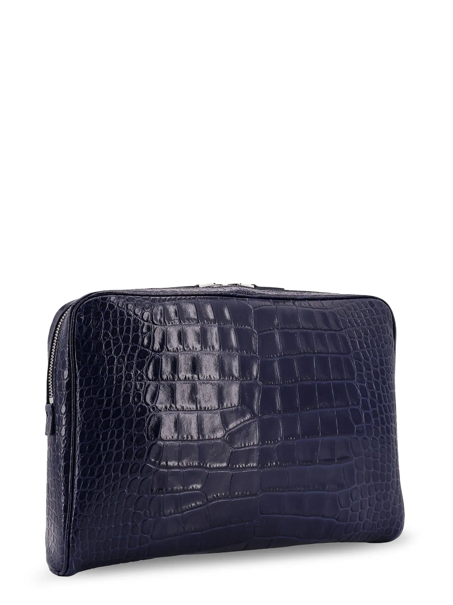 Croco Print Leather Laptop Pouch sold by Wanan Luxury product image thumbnail 3