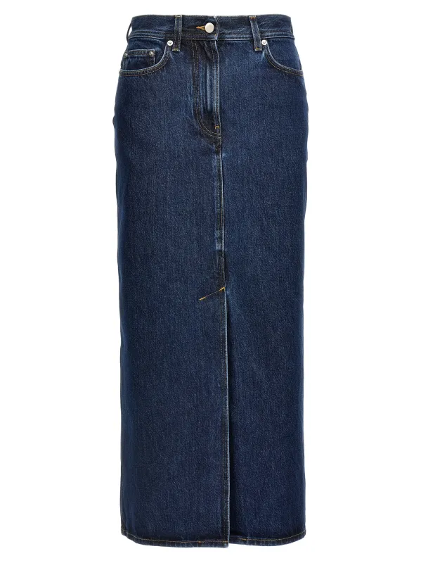 Rona Skirts Blue made by Wanan Luxury