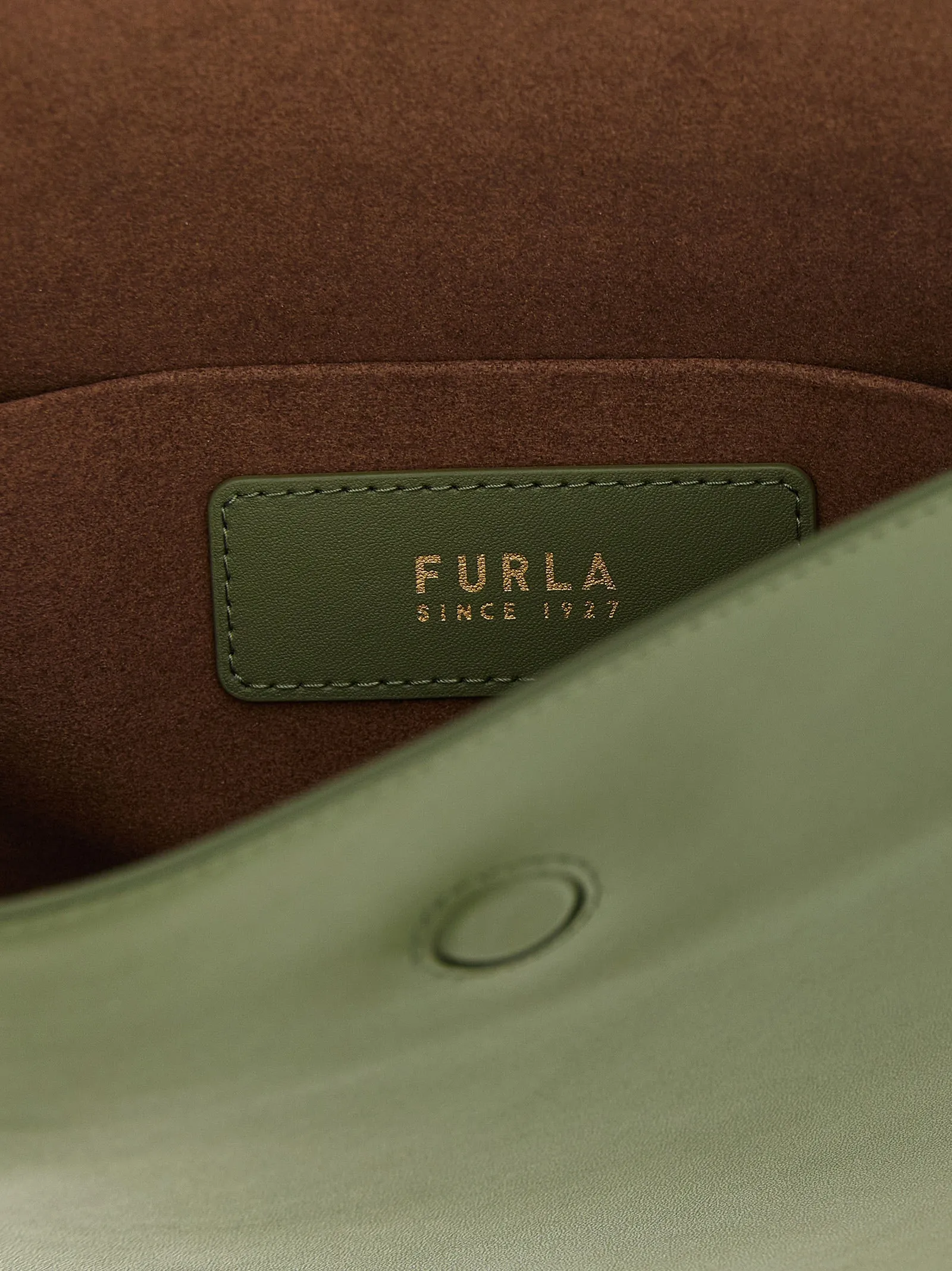 Furla Moonstone Shoulder Bags Green sold by Wanan Luxury product image thumbnail 4