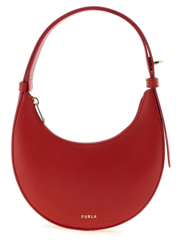 Furla Delizia Shoulder Bags Red sold by Wanan Luxury
