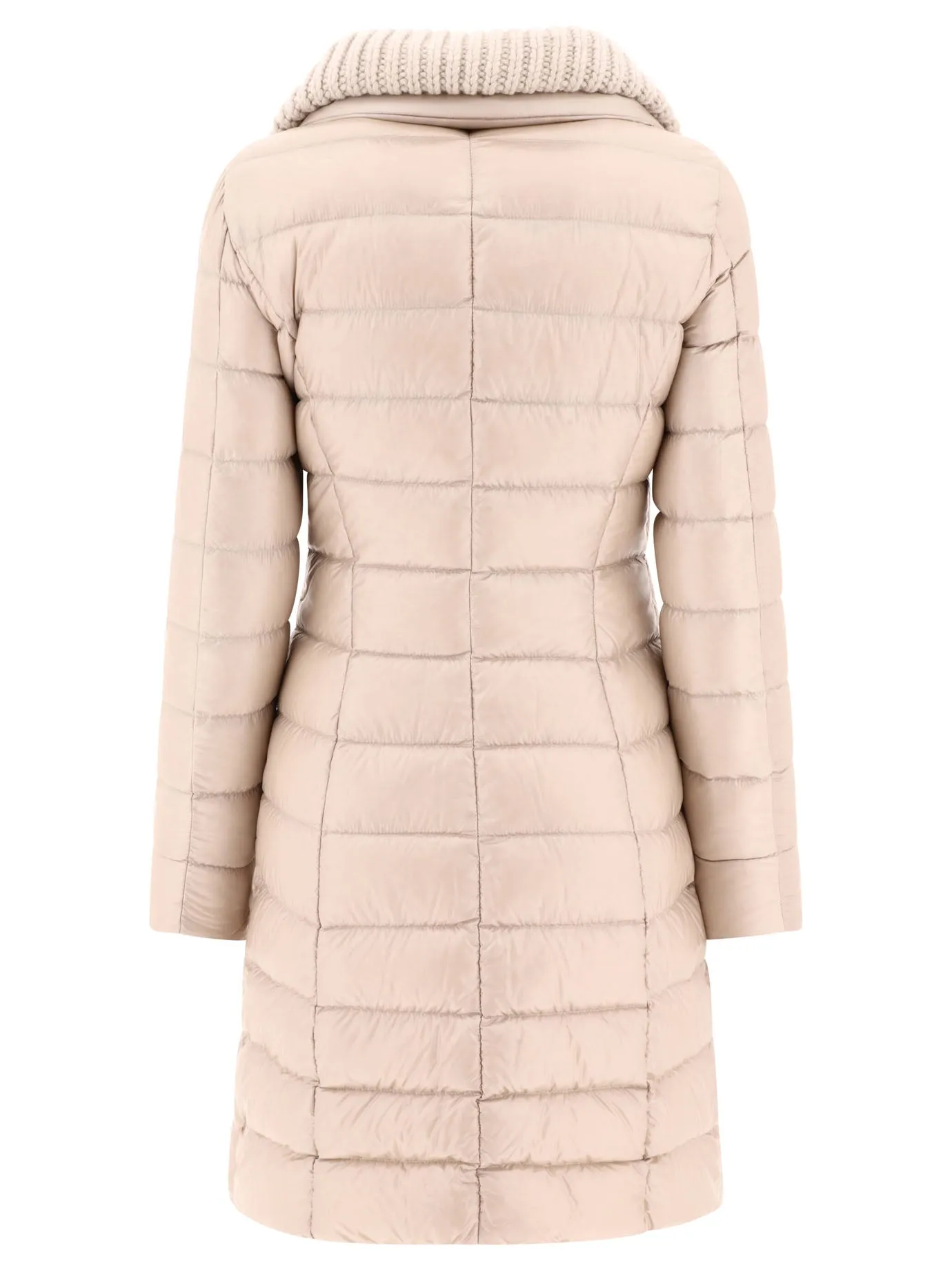 Long Down Jacket With Wool Collar Jackets And Coats Beige sold by Wanan Luxury product image thumbnail 2