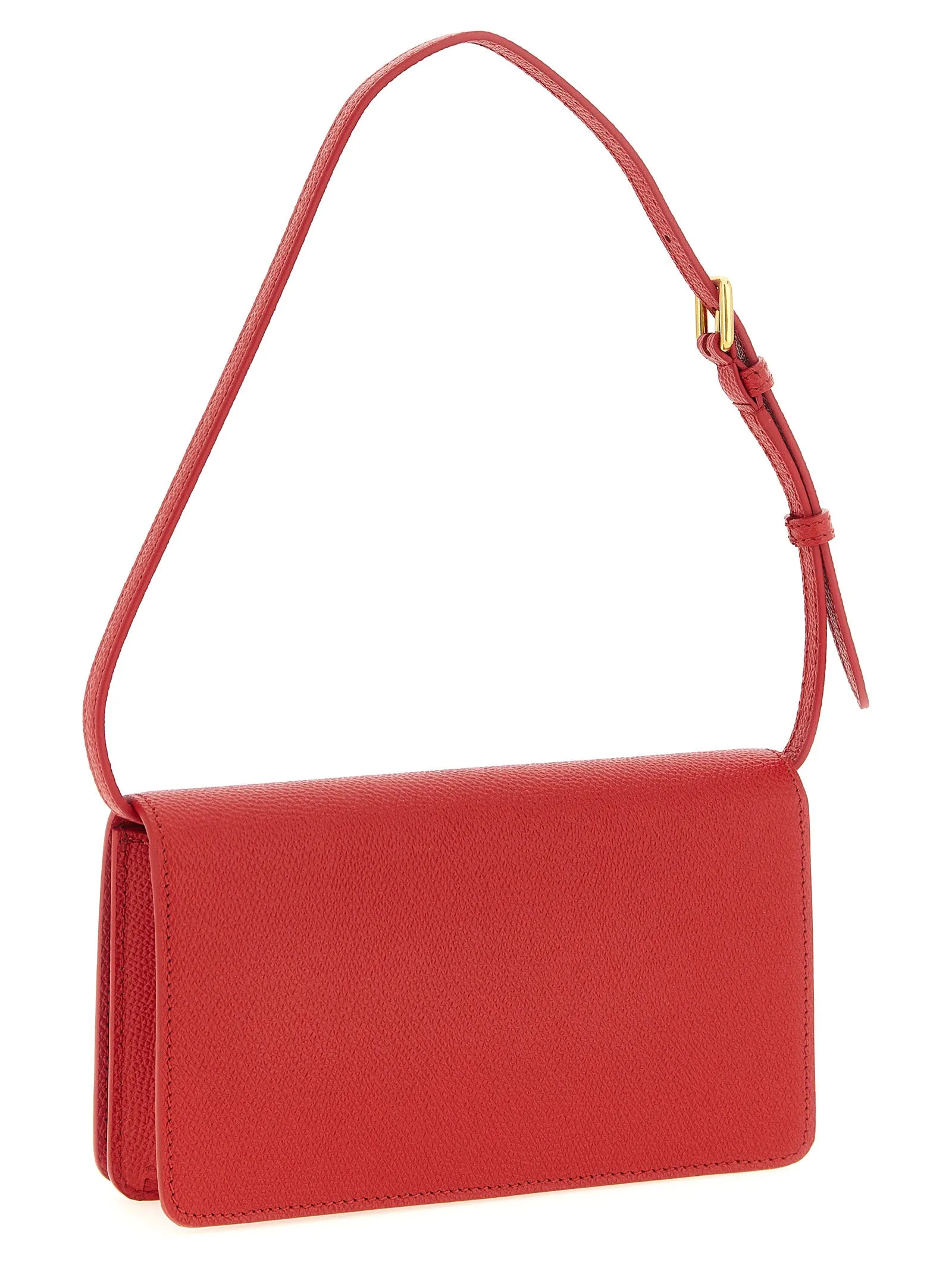 Valentino Garavani Vlogo Signature Shoulder Bag Shoulder Bags Red sold by Wanan Luxury product image thumbnail 2