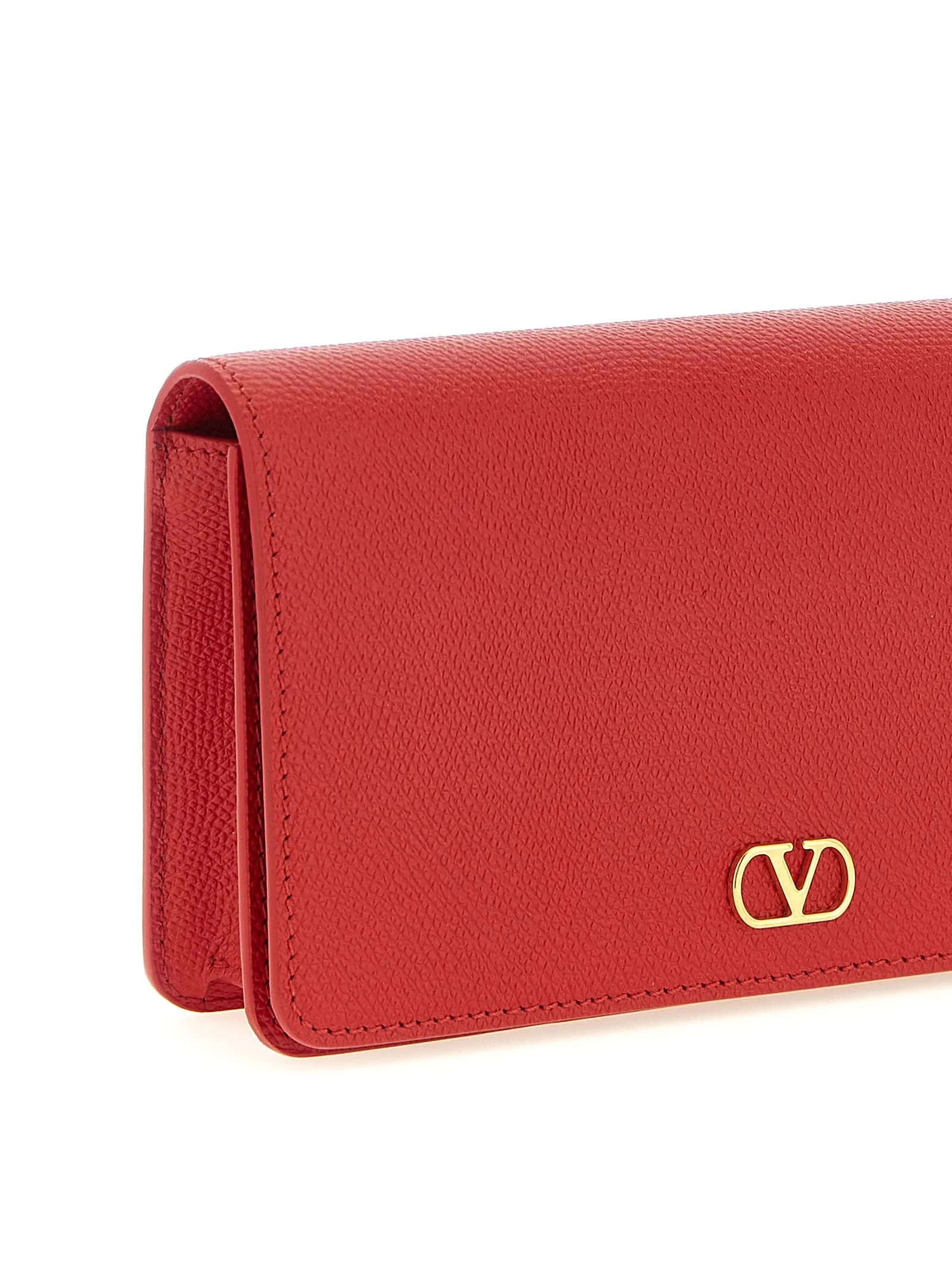 Valentino Garavani Vlogo Signature Shoulder Bag Shoulder Bags Red sold by Wanan Luxury product image thumbnail 3