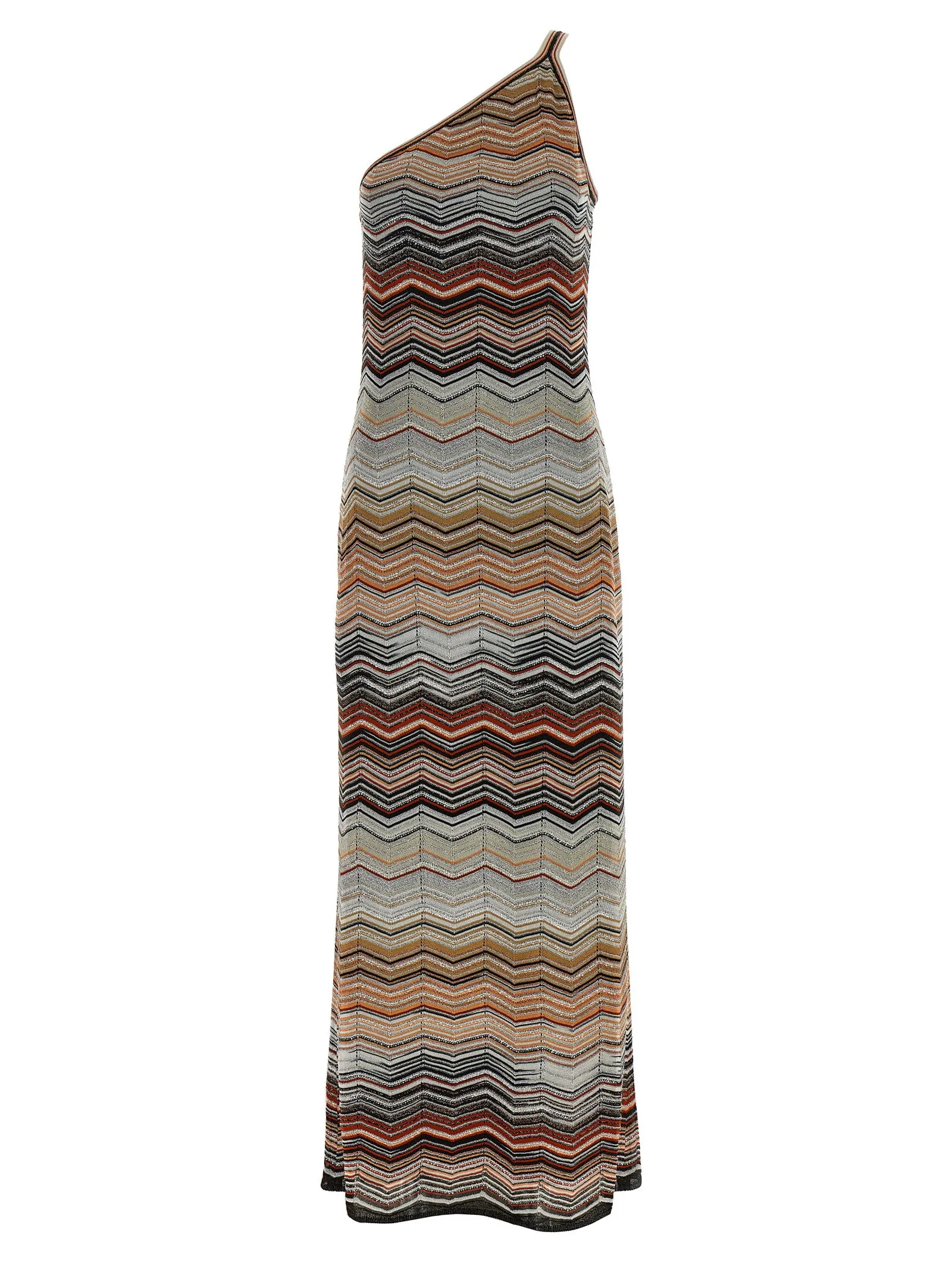 One-Shoulder Dress Dresses Multicolor sold by Wanan Luxury