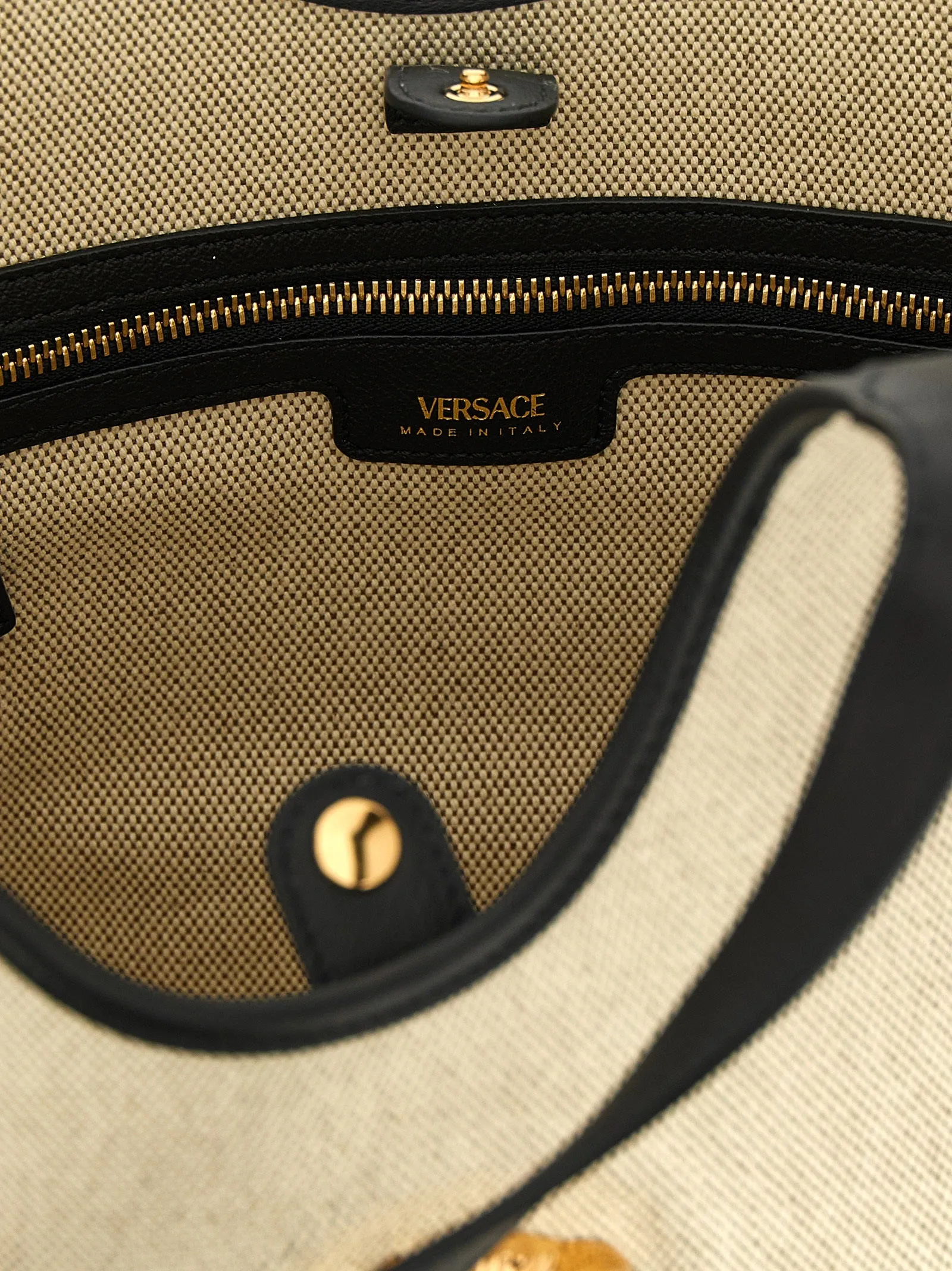 La Medusa Tote Bag Beige sold by Wanan Luxury product image thumbnail 4