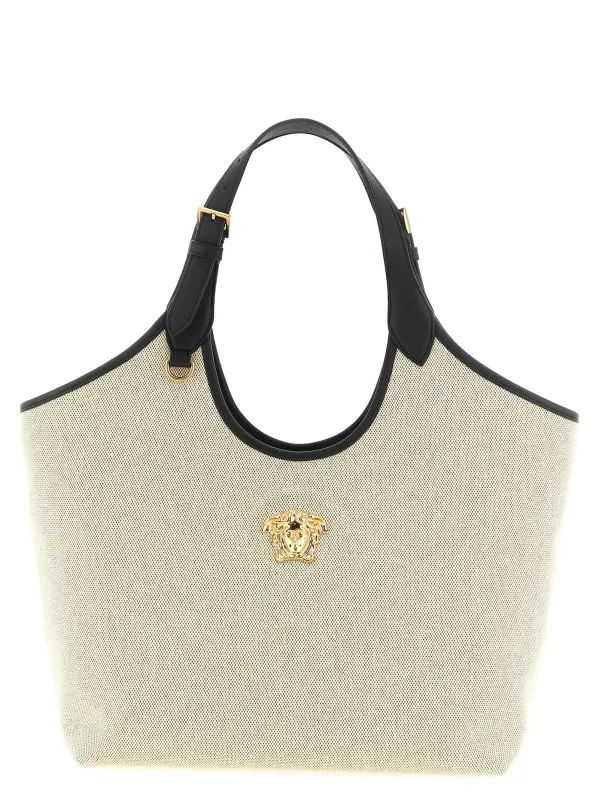 La Medusa Tote Bag Beige sold by Wanan Luxury