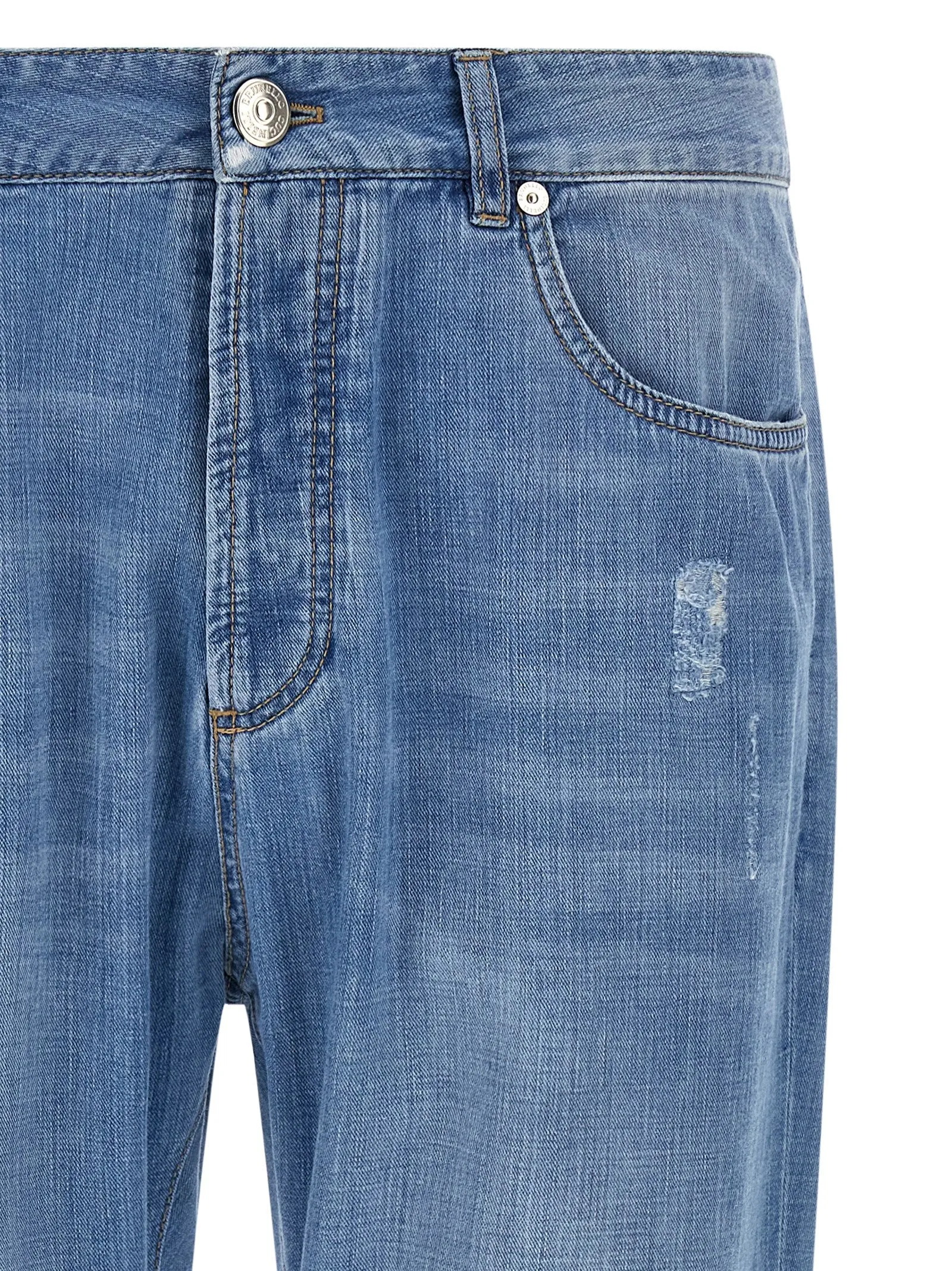 Used Jeans Light Blue sold by Wanan Luxury product image thumbnail 3