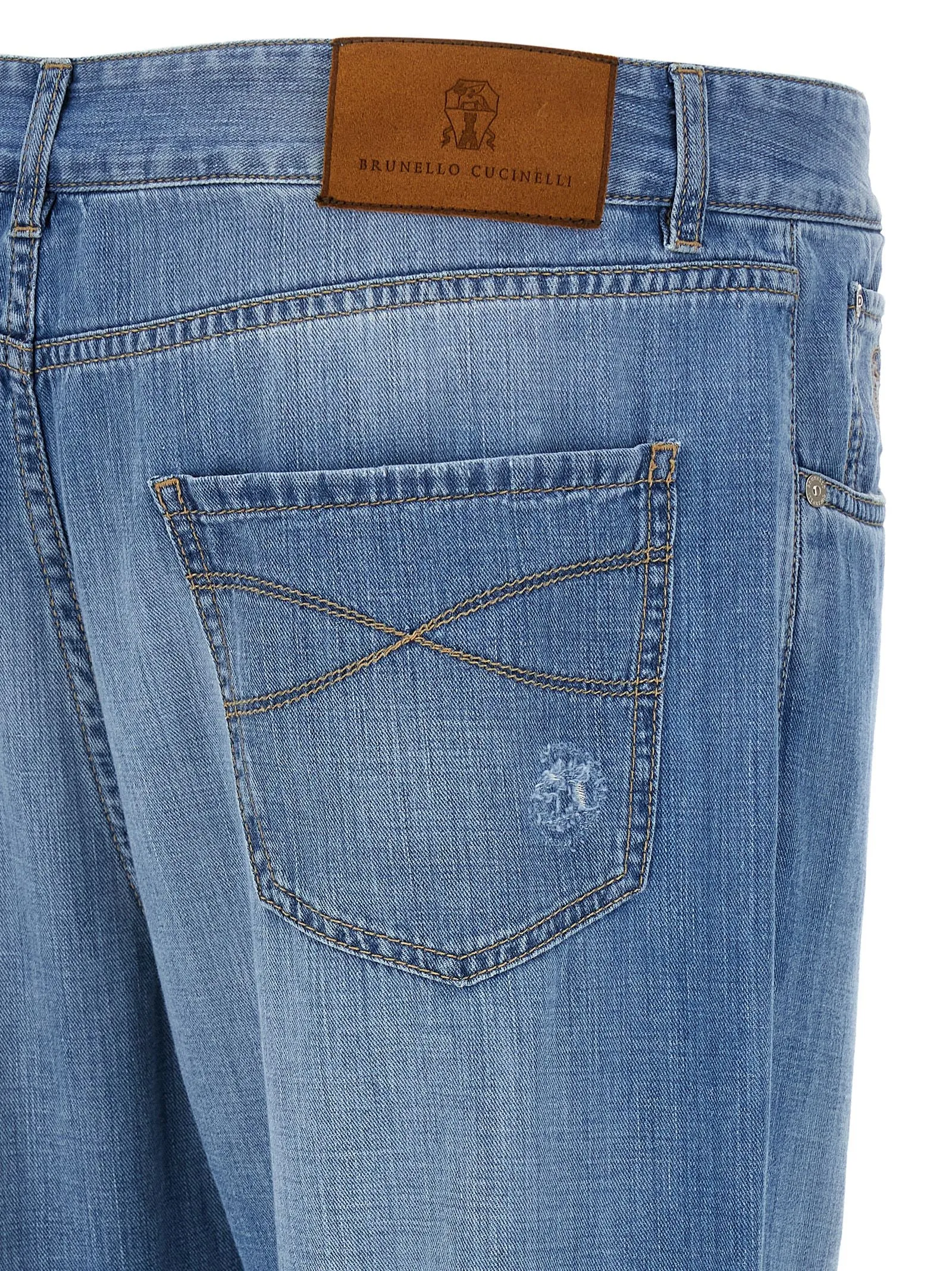 Used Jeans Light Blue sold by Wanan Luxury product image thumbnail 4