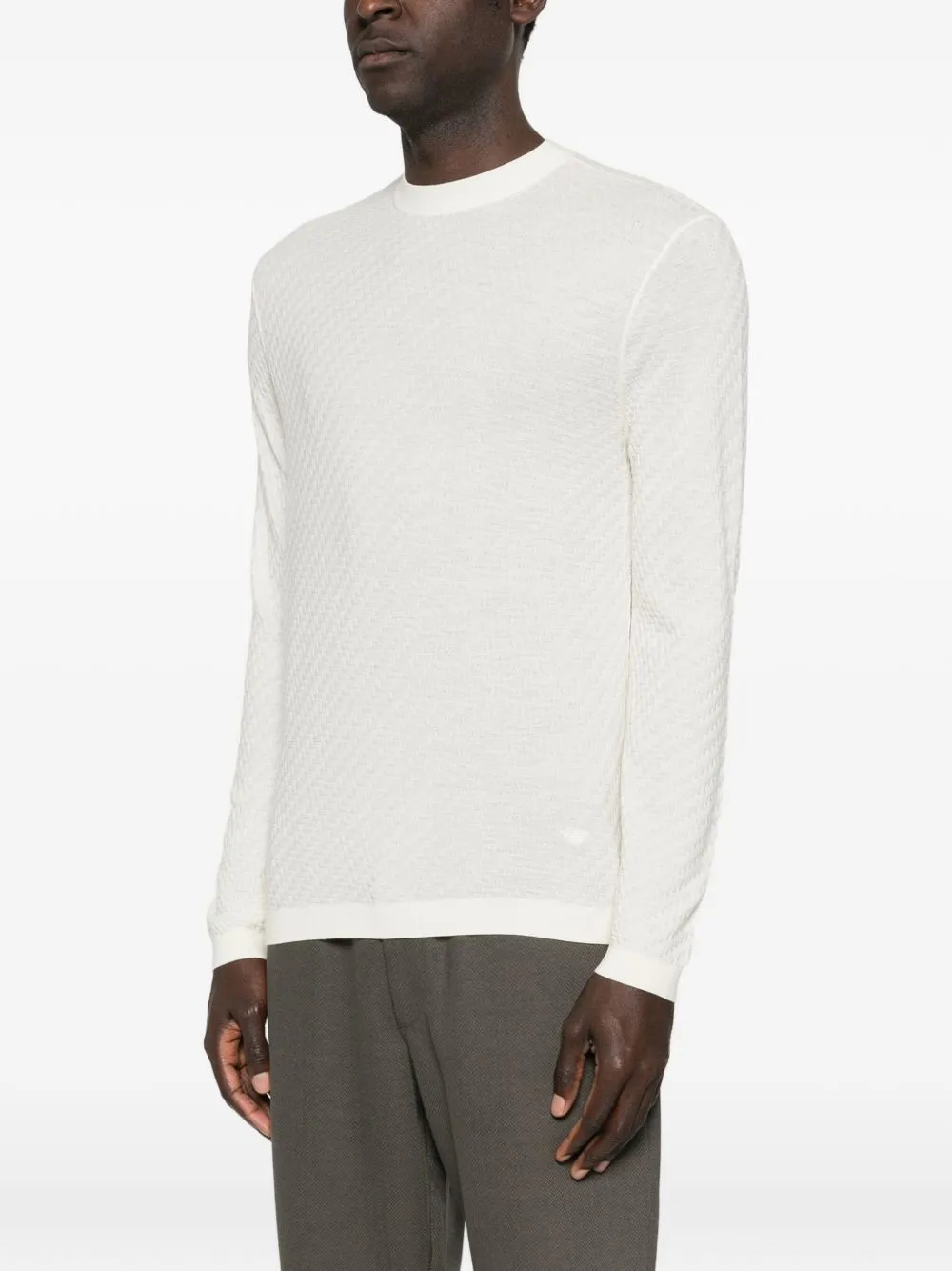 Wool Crewneck Sweater sold by Wanan Luxury product image thumbnail 4