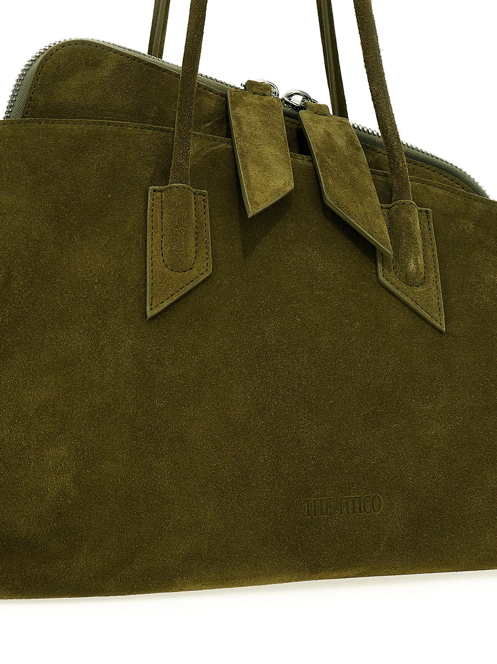 La Passeggiata Medium Shoulder Bags Green sold by Wanan Luxury product image thumbnail 3